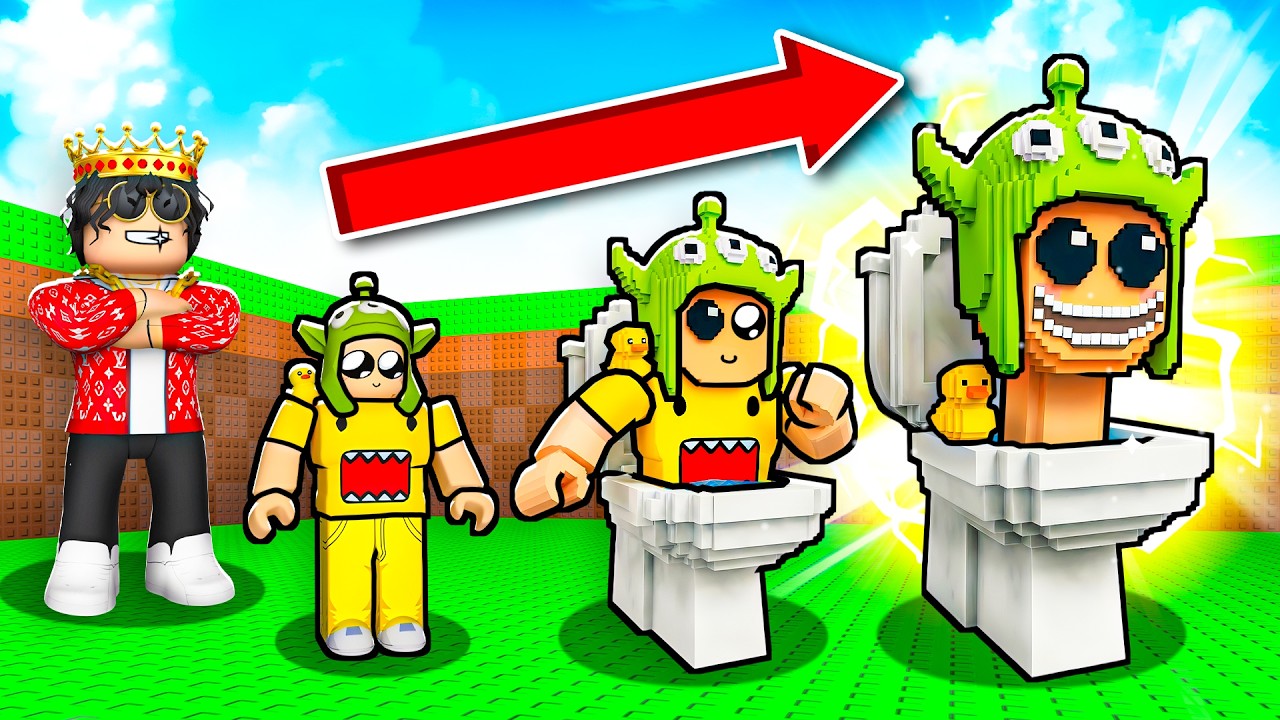 روبلوكس طورت اخوي الى اقوى برين روت! 😱🔥 Be A Brainrot