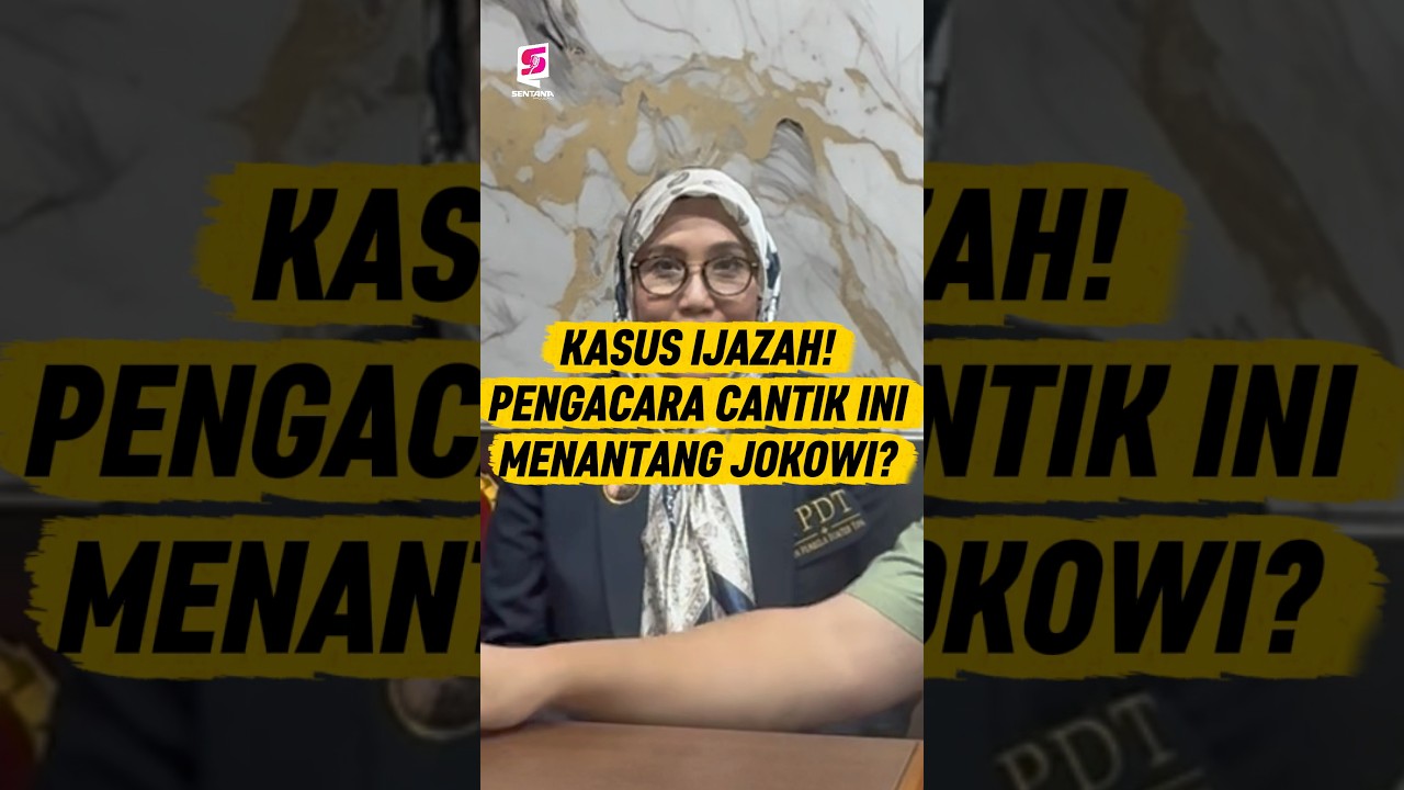 Kasus Ijazah! Jokowi Ditantang Pengacara Pengacara Cantik? #politikindonesia #jokowi #ijazah #news