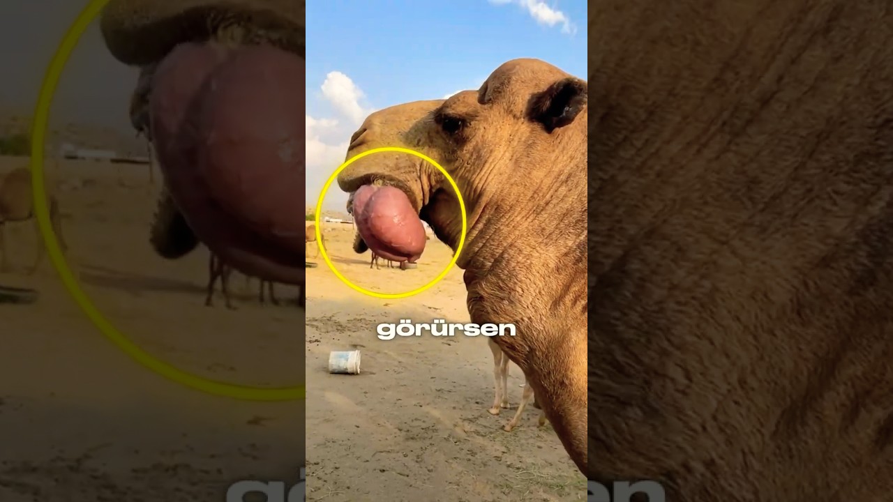 Devenin Ağzından Çıkan Bu Şey Ne? 😳🐪