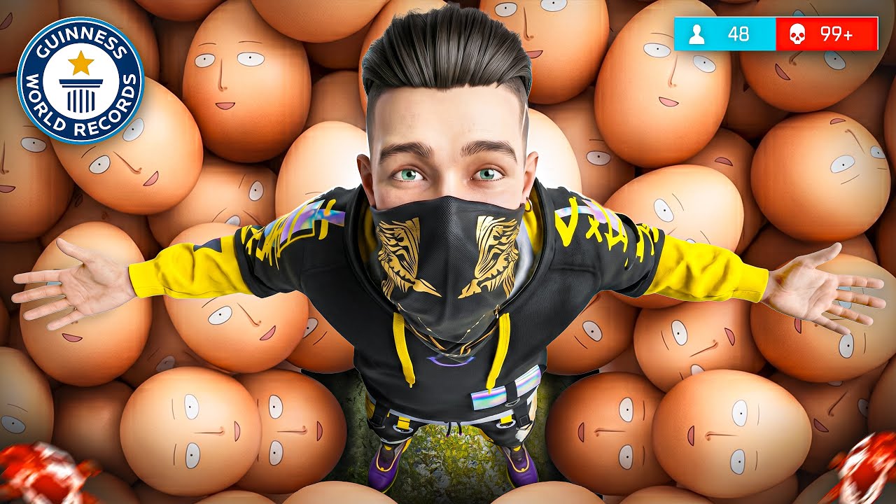 99+ KILLS in BR Rank "WORLD RECORD" ☠️