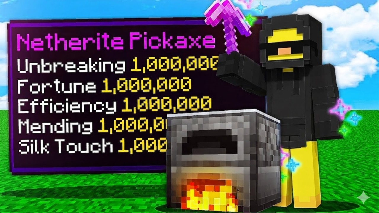 ماين كرافت ولكن الفرن اوبي...