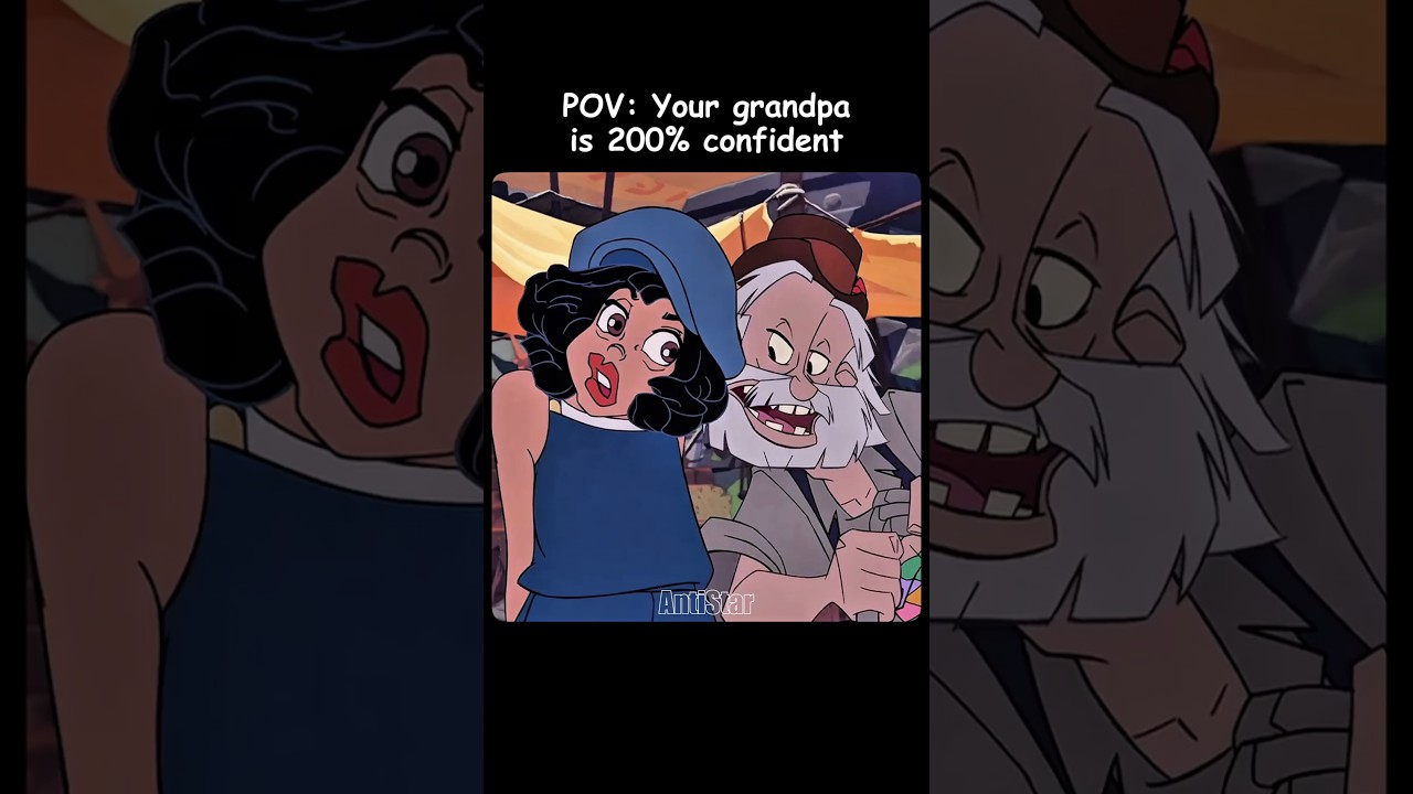 POV: Your grandpa is 200% confident 😎👴