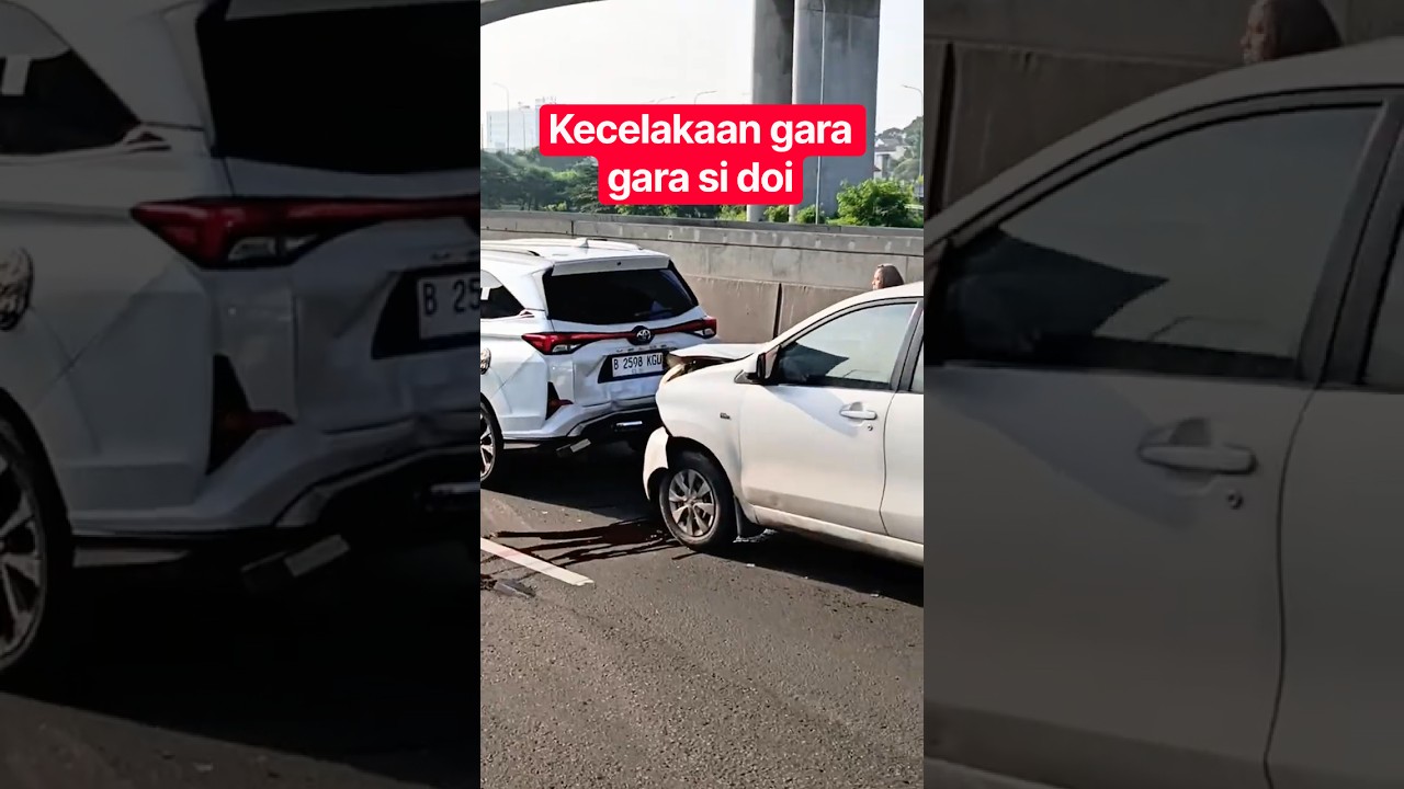 Si doi nabrak mobil sampe masuk rumah sakit #shorts #minivlog #comedy