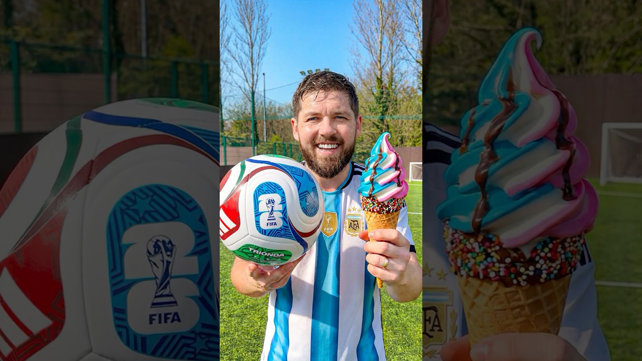 How To Make Ice Cream While Playing Football