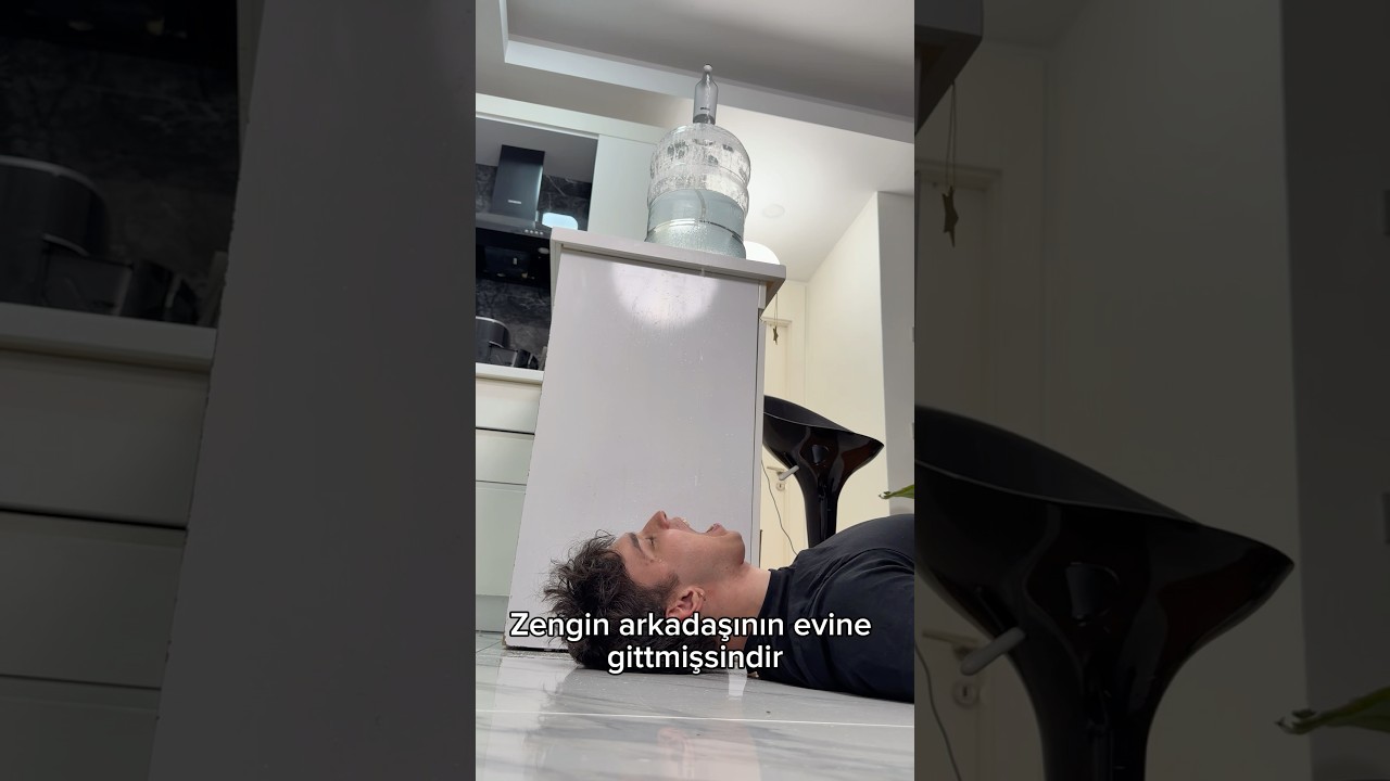 Zengin arkadaşının evine gitmişsindir #shorts #tiktok