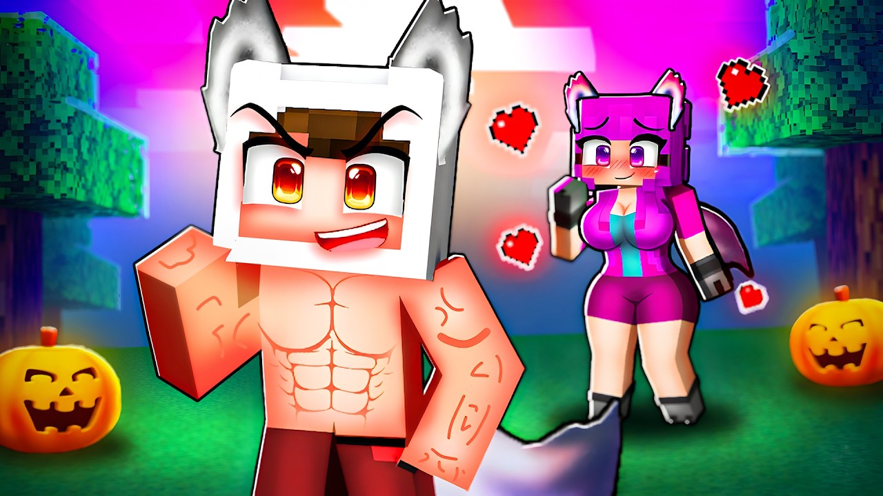 KURT KOSTÜMÜ GİYDİM VE ALFA KURT ECE BANA AŞIK OLDU 😱 Minecraft