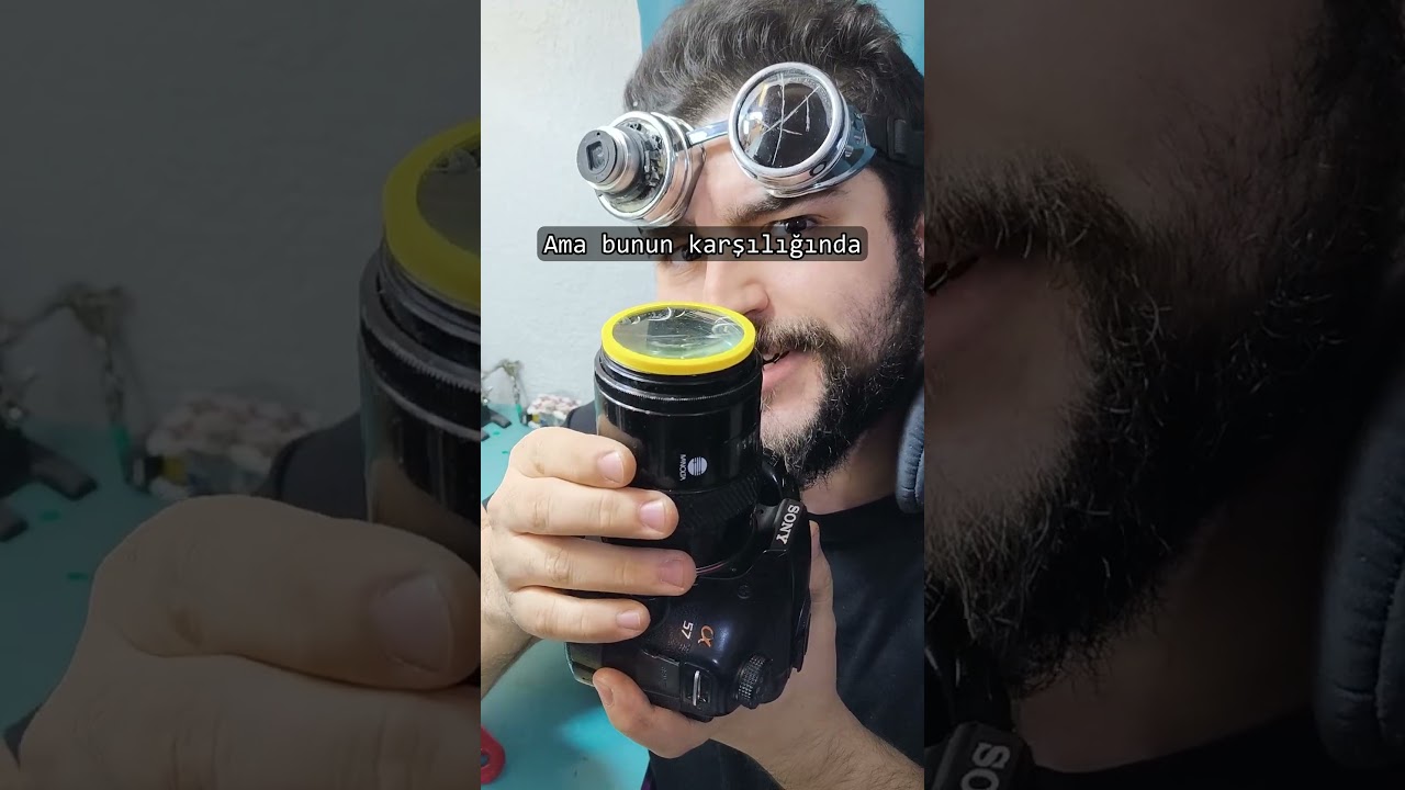 #reklam Makro Lens? Yok Eyvallah. Benim Creality Ender 3v3'üm var.
