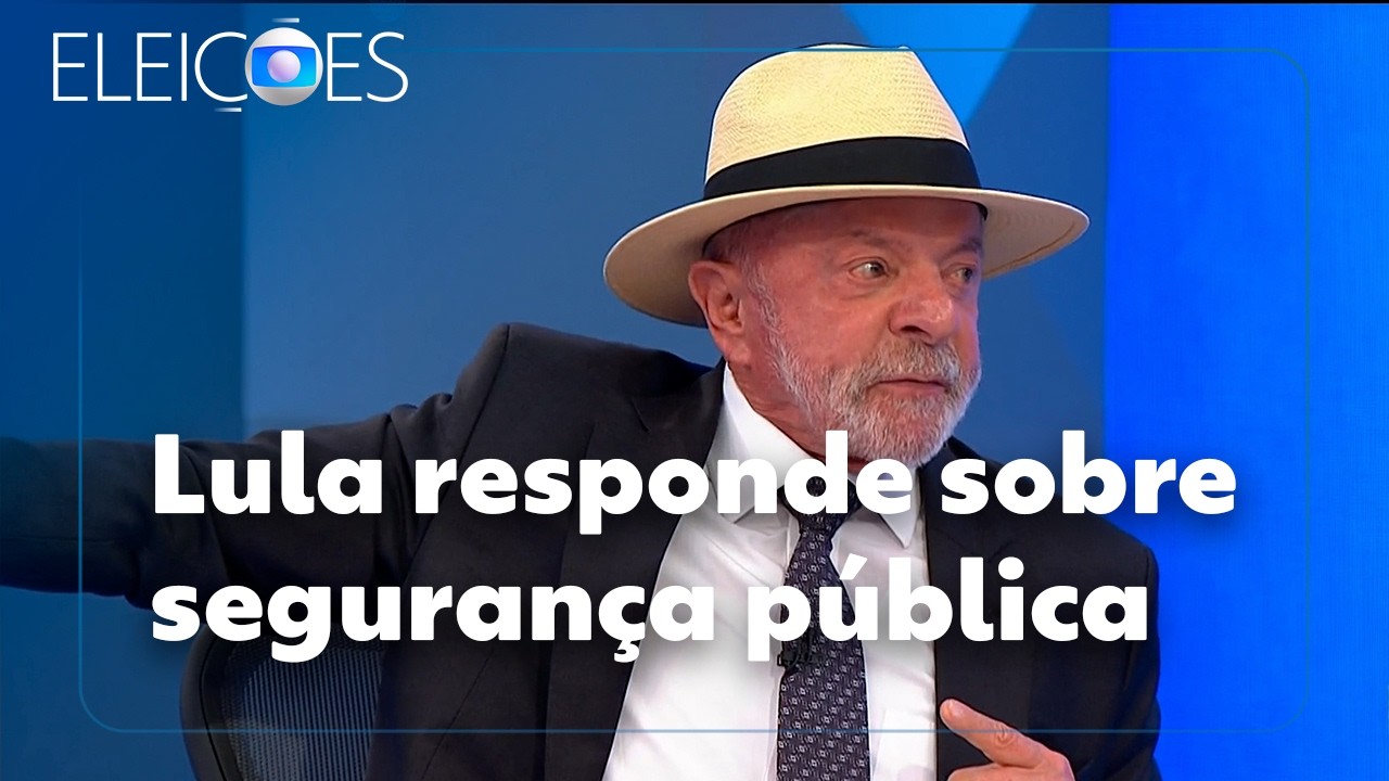 Eleições 2026 - Lula responde a pergunta sobre segurança pública e crime organizado