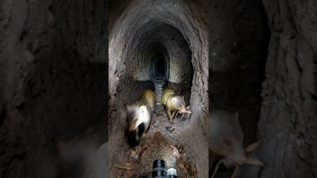 I Mounted a Camera on a Dwarf Mongoose... Inside Its Termite Mound City! 🐾😱