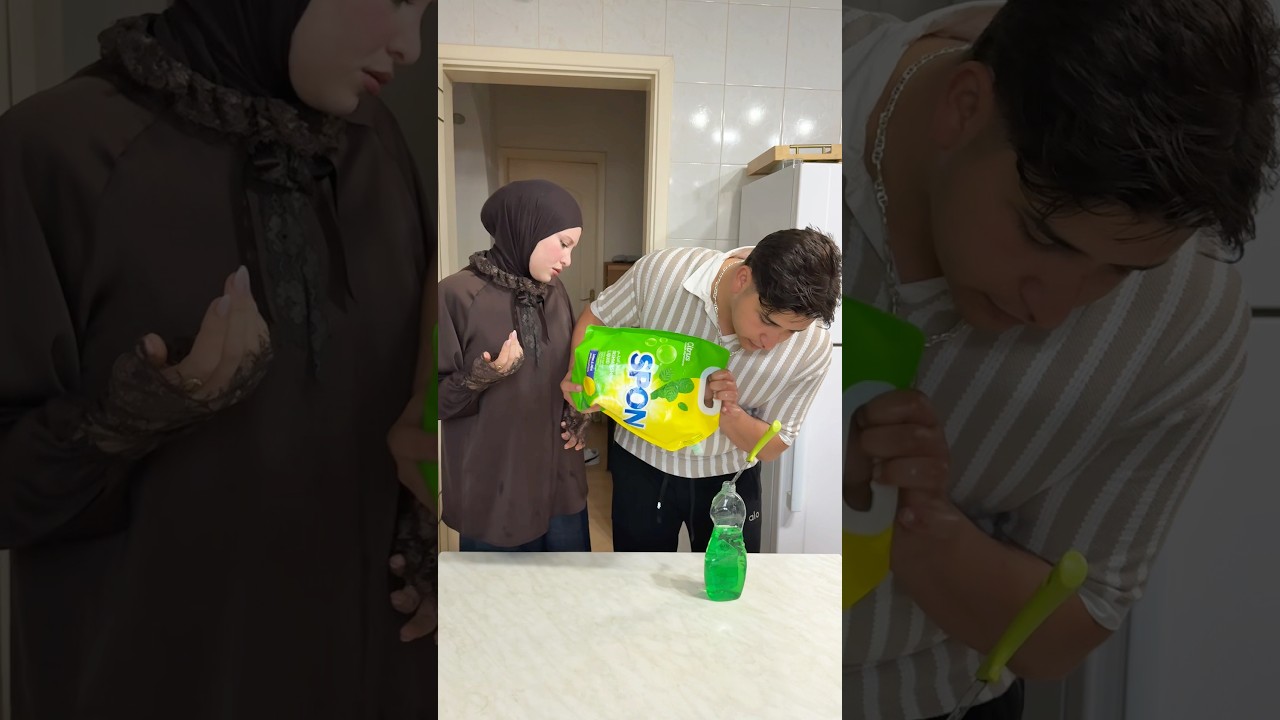 جوزي حاول يساعدني بطريقتو:😨