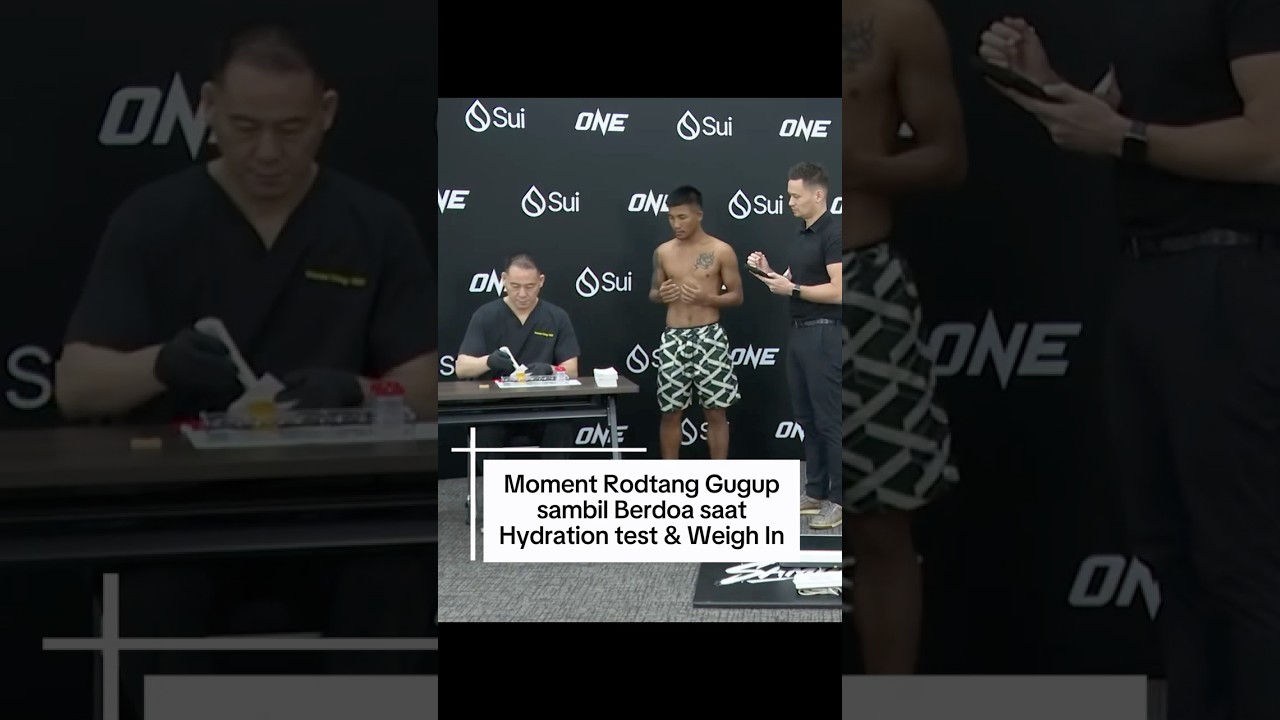 Semua teriak Lega saat Rodtang Masuk di penimbangan 🔥