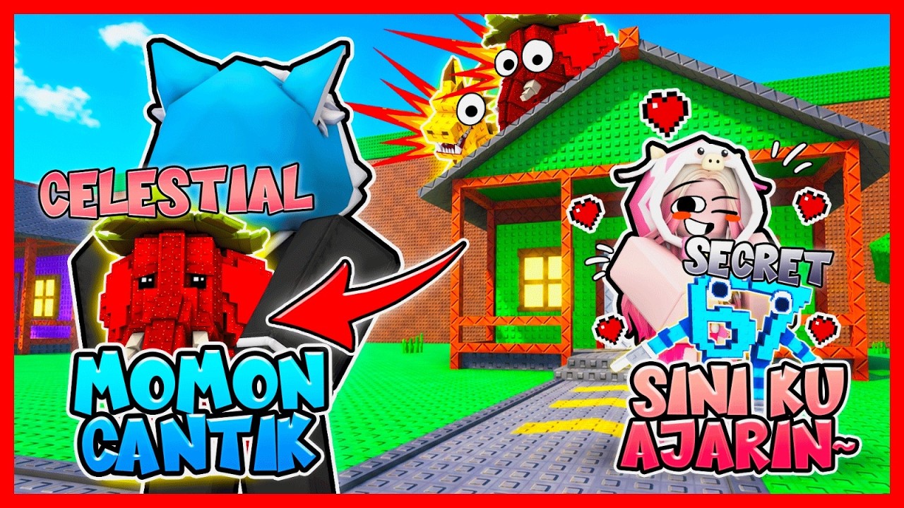 ATUN PRANK MOMON DI DING DONG DITCH FOR BRAINROT !! Feat @sapipurba Roblox
