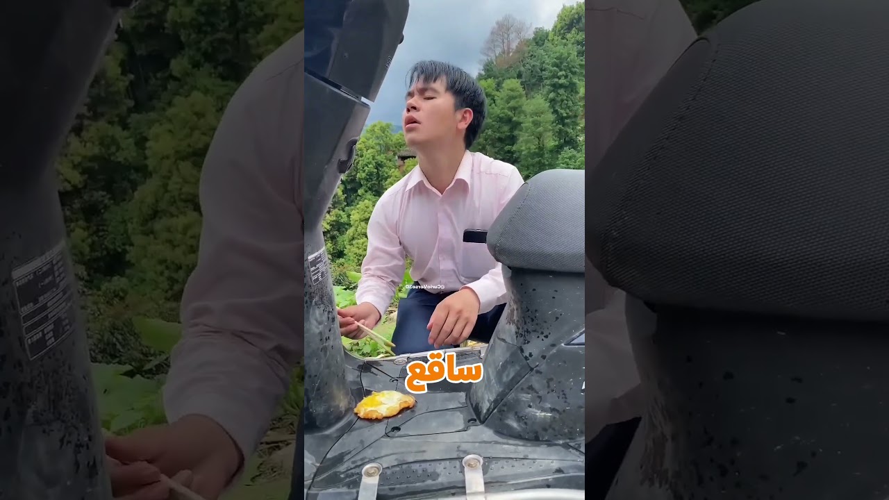 🔥 الحر وصل لدرجة إن الموتوسيكل عمل فشار