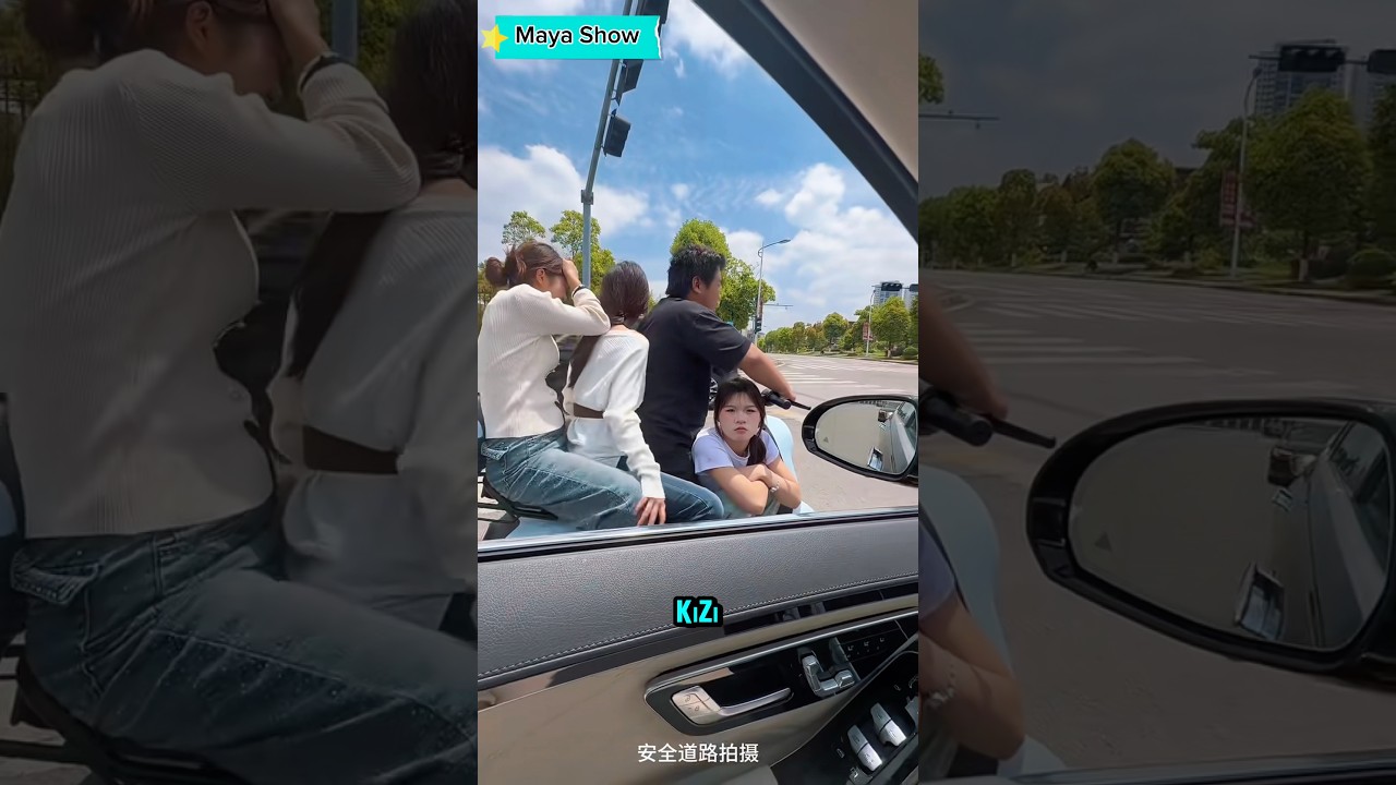 Şanssız Mercedes’li😂