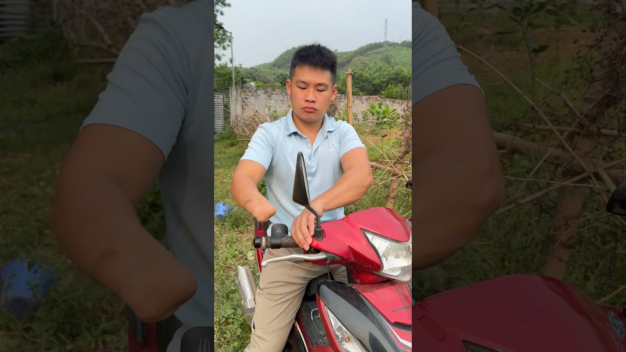 How to ride a motorbike?