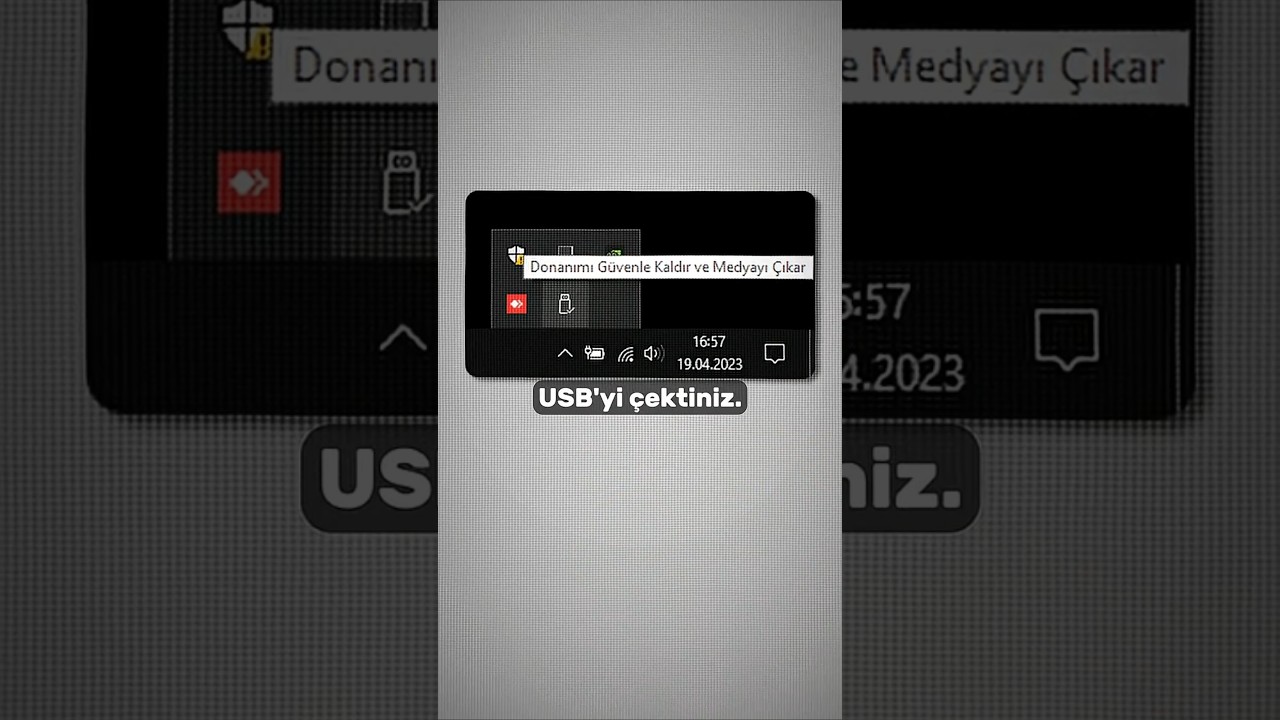 USB'yi Güvenle Kaldırmazsan Ne Olur?