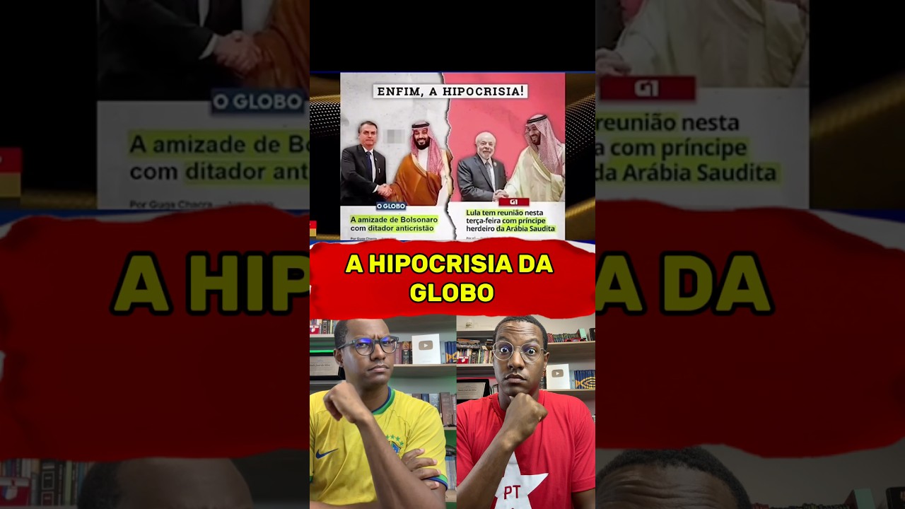 BOLSONARO x LULA: GLOBO LIXO #bolsonaro #lula #globo #direita #patriota #noticia #jornal #hipocrisia