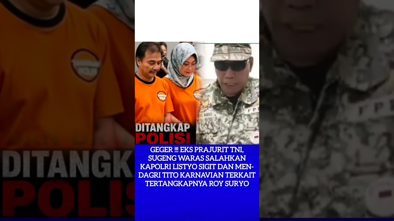 ekas prajurit tni;tangkap kapolri #news #shorts