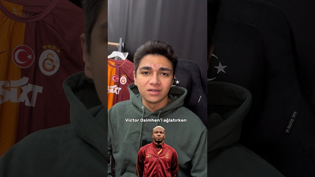 Osimhen’i ağlatan koreografi