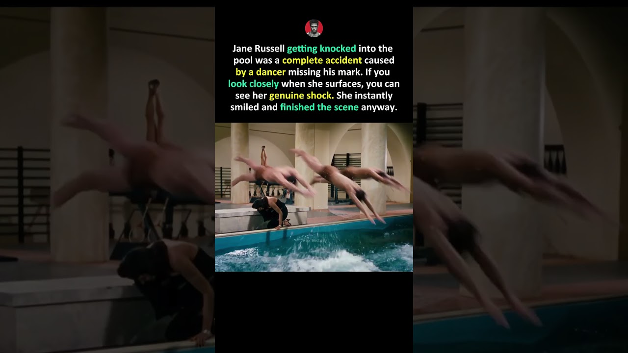 Jane Russell's Unexpected Pool Moment