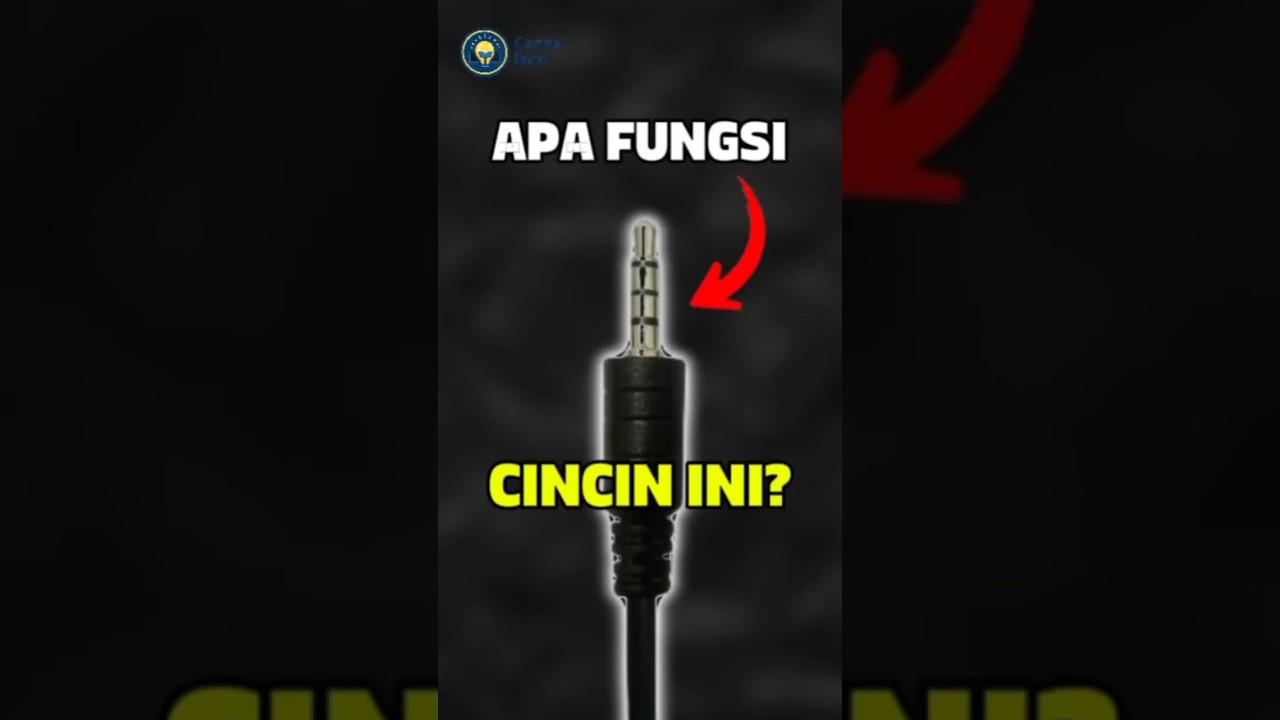 Kenapa Colokan Headset Punya Cincin Hitam?