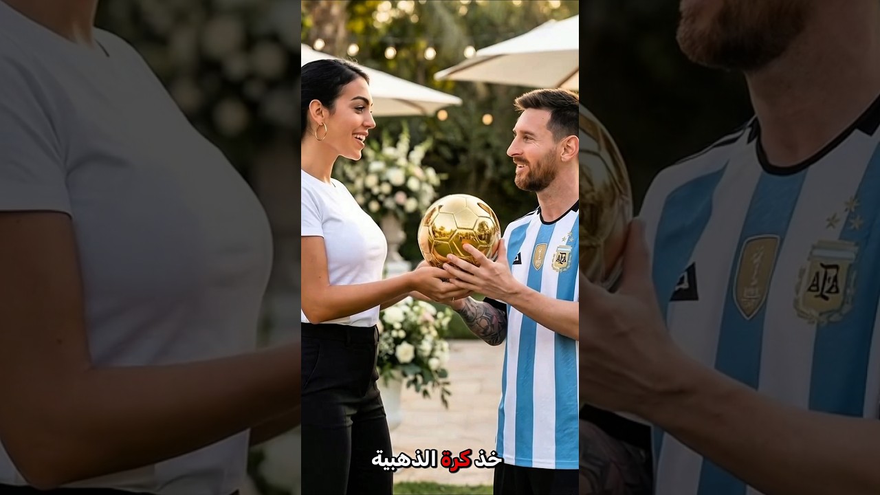 ميسي سرق حب جورجينا من  رونالدو وهذا بسبب موقف #رونالدو #ميسي #كرة_القدم #كوميديا #شورتس