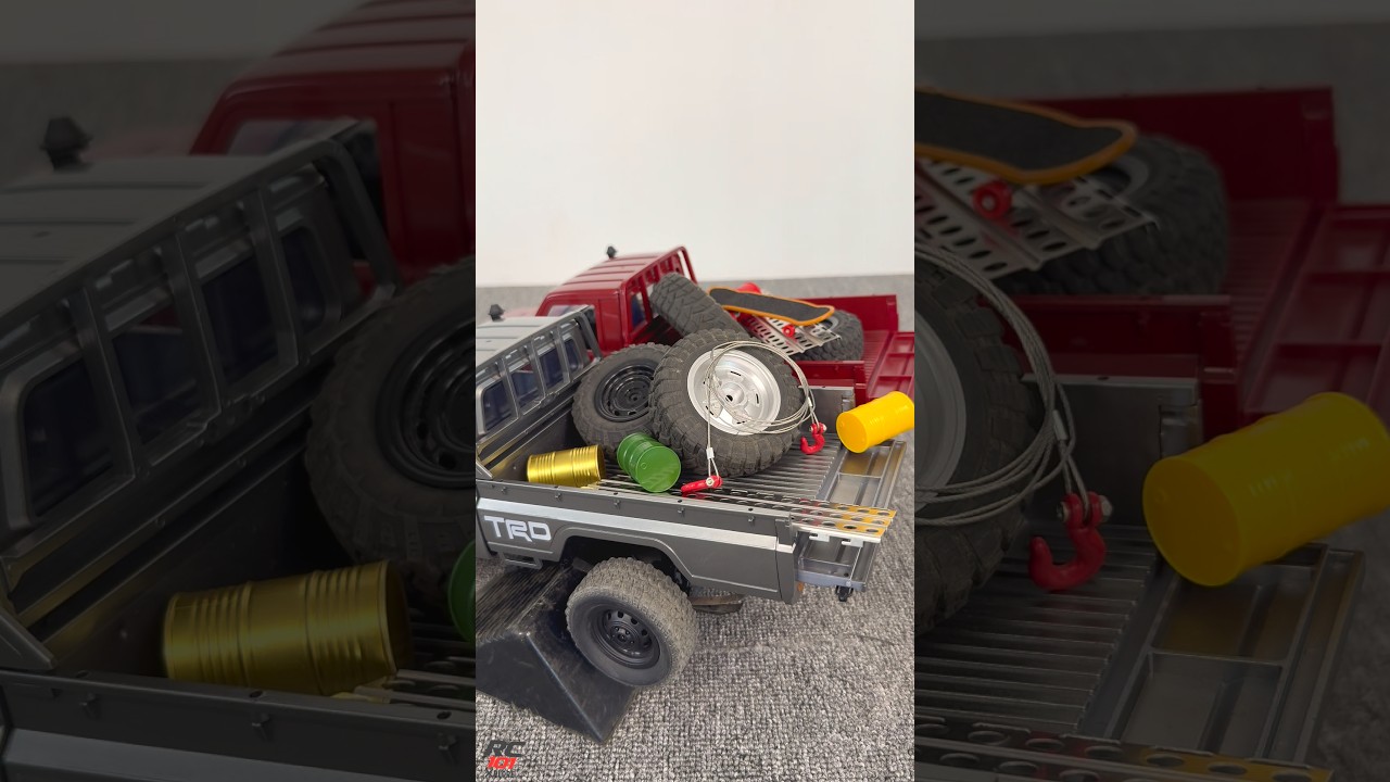 TOYOTA Land Cruiser MN82 vs MN82 Pro 🚙🔥 | Delivery Challenge #fyp #foryou #viral #shorts #rccar