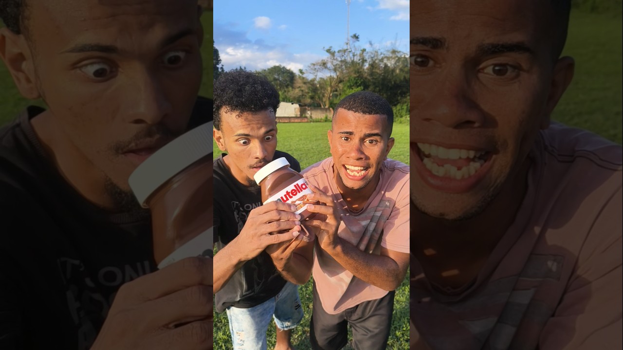 ELE COMEU TODA NUTELLA