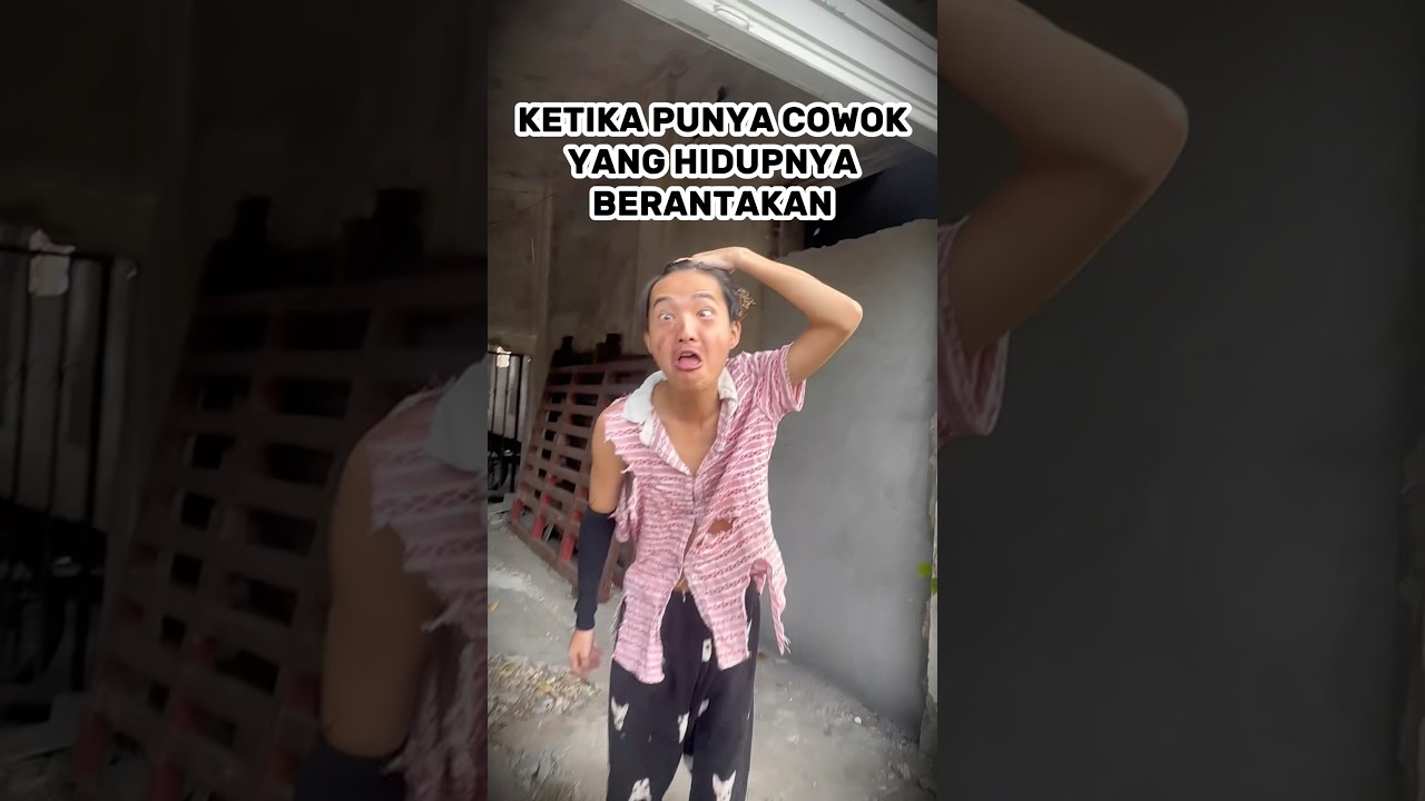 SAMPAI MAU BANTU UBAH PENAMPILAN COWOKNYA😂😂 #viral #lucu #vlog