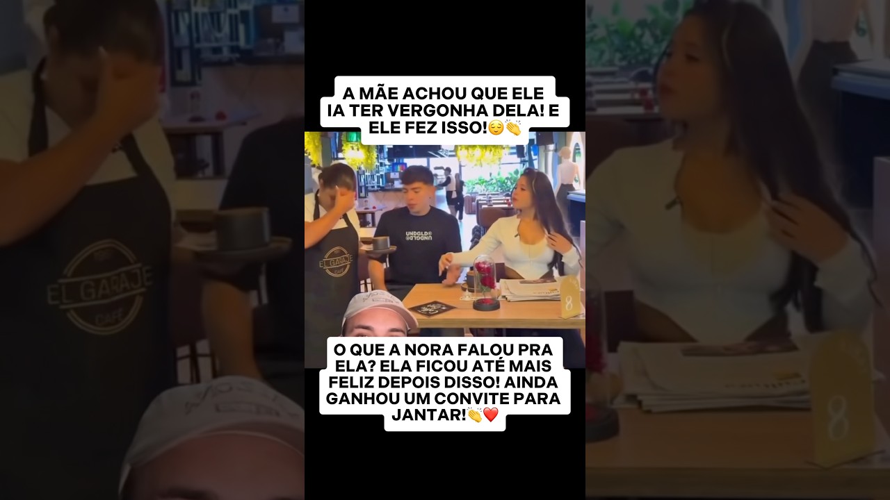 A MÃE ACHOU QUE ELE IA TER VERGONHA DELA🤦‍♂️ #fyp #CadeiraCativaCP