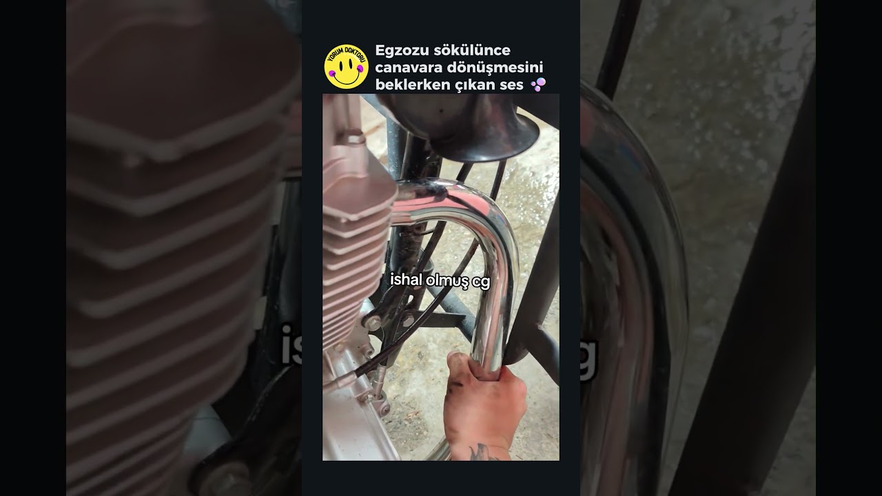 Egzozu Sökülen Motorun Çıkardığı Beklenmedik Ses🤨