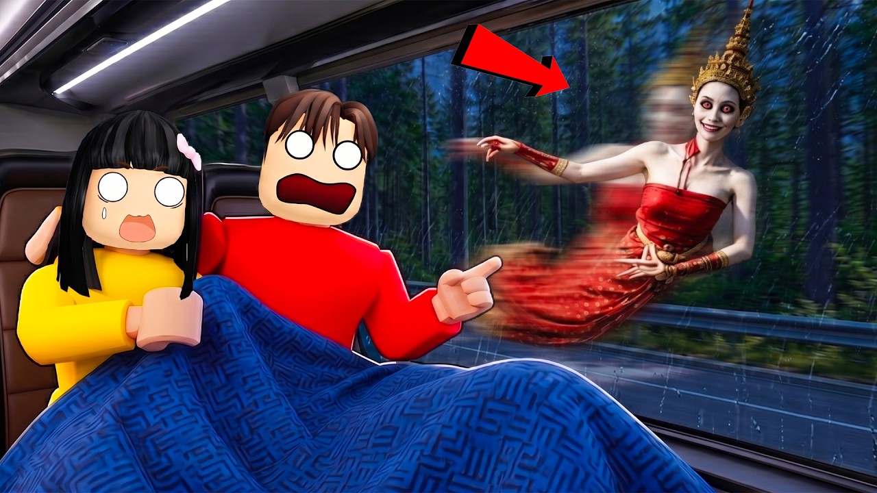 Yuta Mio Melihat SAKEDUNG KADING NYATA Di Hutan Saat Naik Bus | ROBLOX