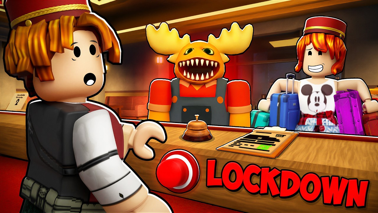 HOTEL DE ANIMAIS COM ANOMALIAS NO ROBLOX ft  @CrisMinegirl ​
