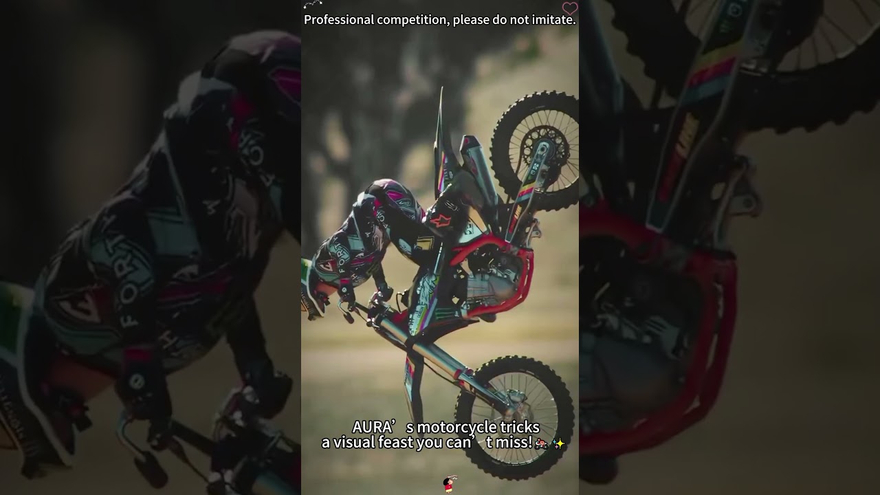 Motorcycle Auraaa freestyle stunt show 999%🏍️🥶💪🔥 #USA #motorcycle #stunt #FMX #fyp