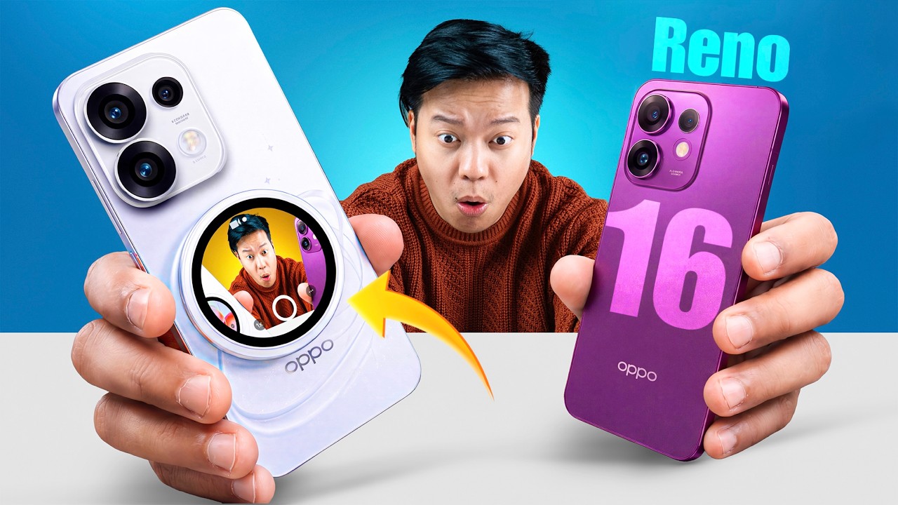 OPPO Reno 16 & 16C Unboxing & Test📌 50MP 3.5x Telephoto, 3D Design, OPPO Bubble