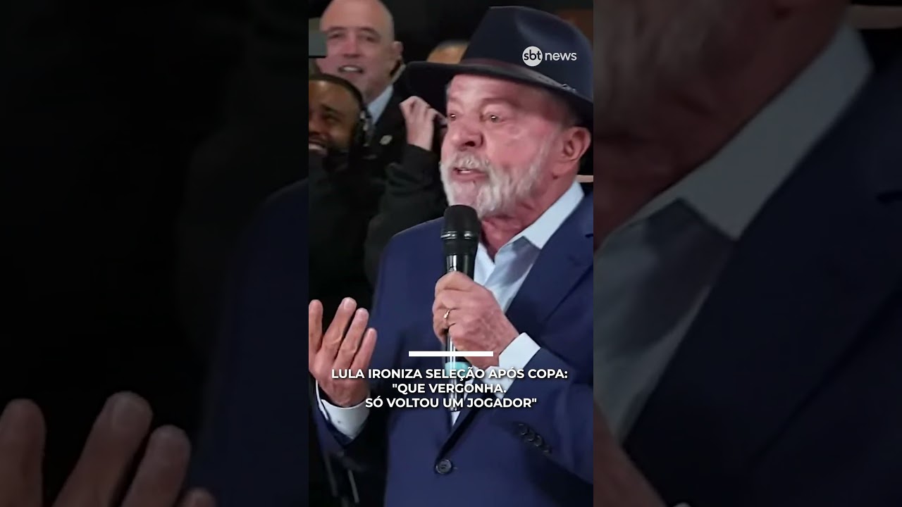 Lula ironiza Seleção após Copa: "Só voltou um jogador"