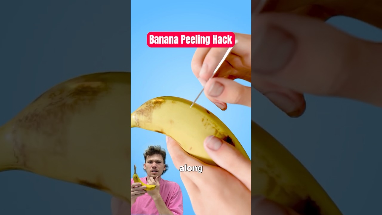 Banana Peeling Hack! - Published by Jesser