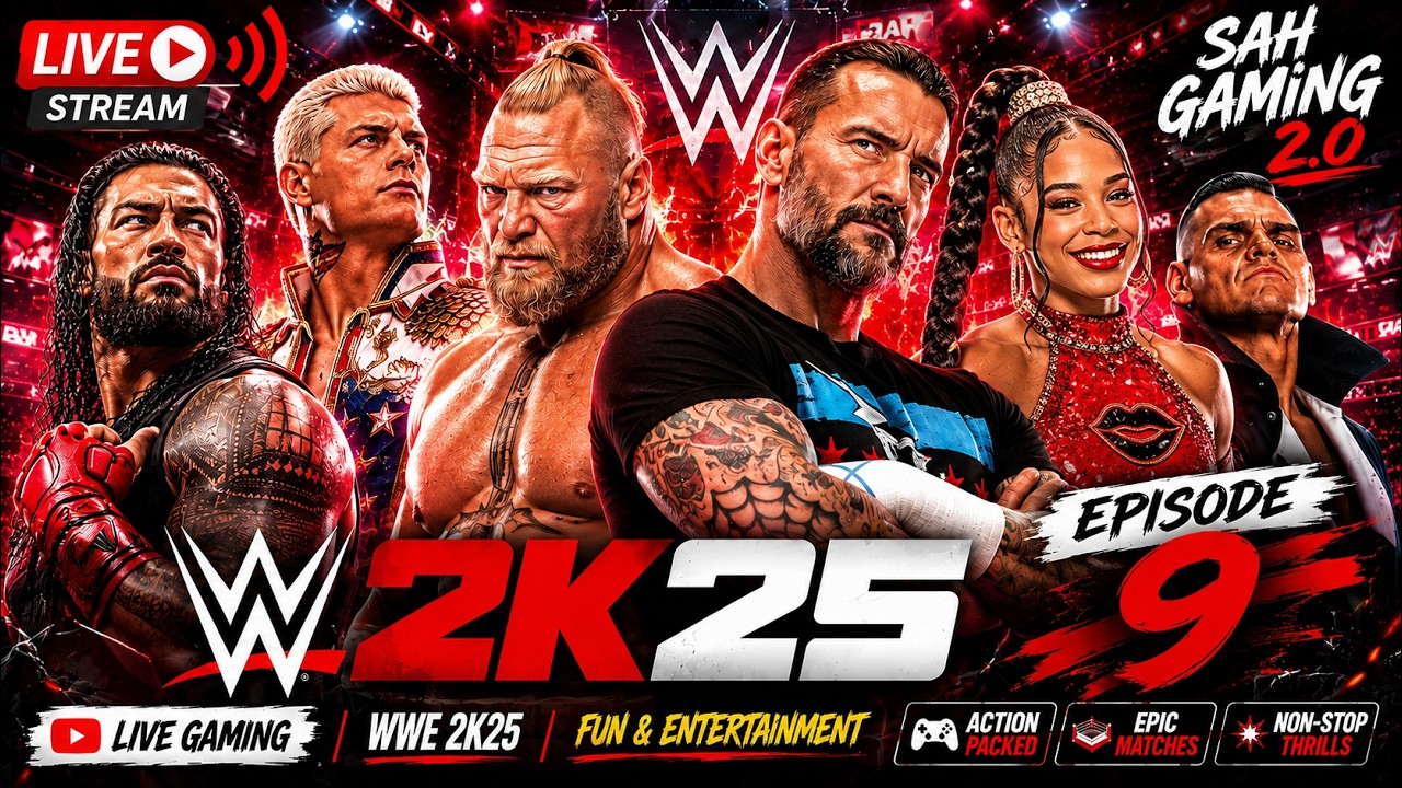 WWE 2K25 LIVE – Best Match Ever Played EP 15 | Unbelievable Finish! #wwe #wrestling #wwe2k25 #shorts