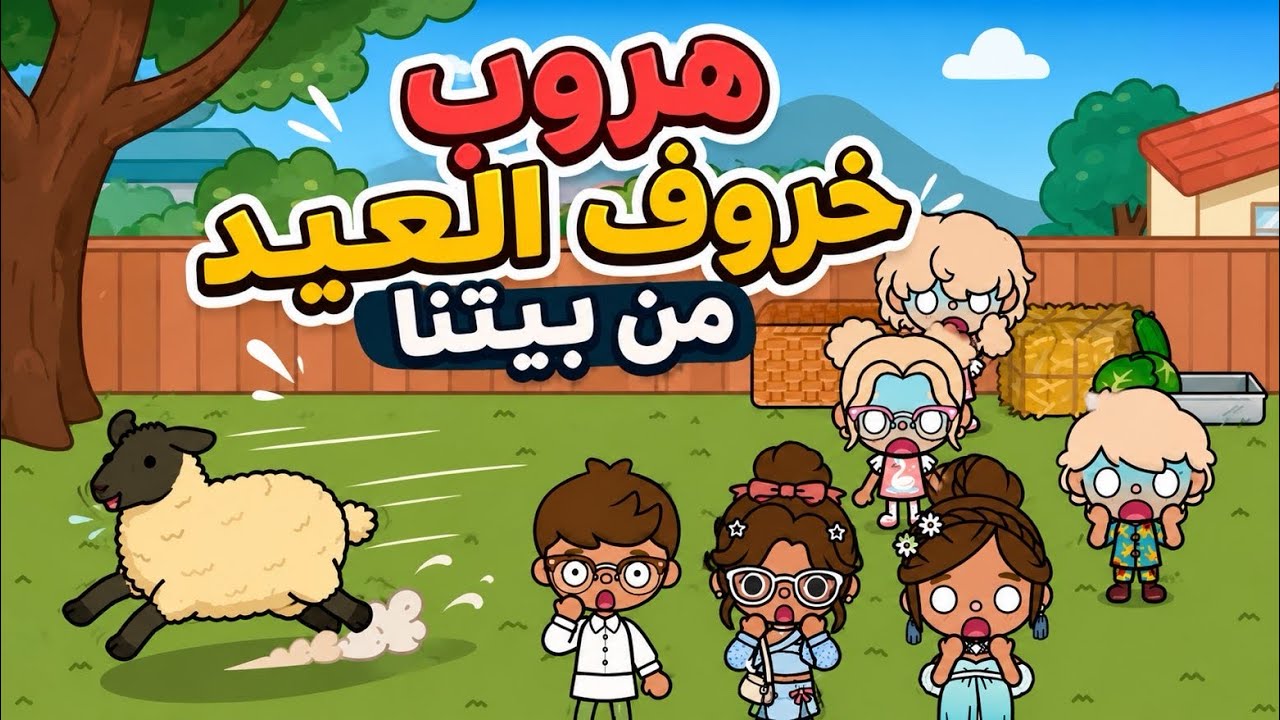 عائله توكا بوكا🌷حلقه(١١١) هروب خروف العيد من بيتنا🐑🏠😱!!؟تابعو إلى الأخير…🔥🔥