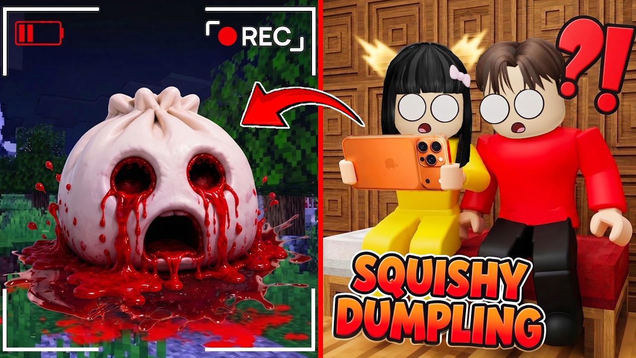 Yuta Mio Panik CCTV Merekam Penampakan Squishy Dumpling Berdarah | ROBLOX