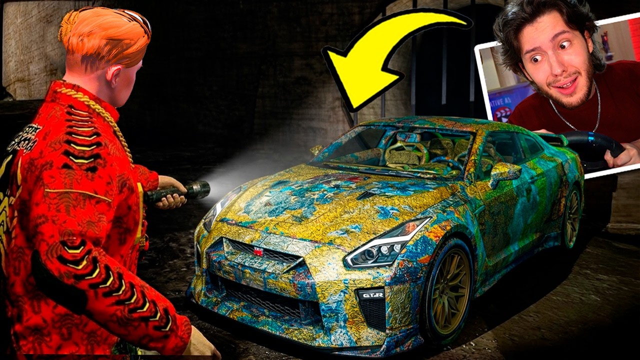 Encontrei SUPER CARROS ABANDONADOS no ESGOTO!! (GTA 5 RP)