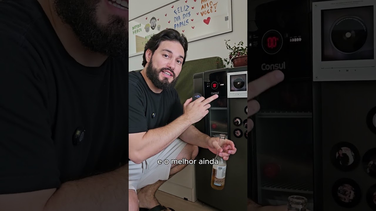 CAP 181 - Teste do Imã de Geladeira com Disco de Vinil