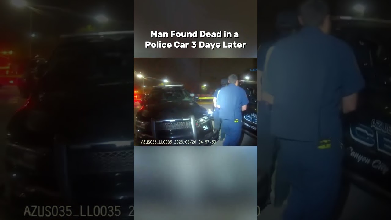 Man Trapped Inside Police Car for Days! #shorts #police