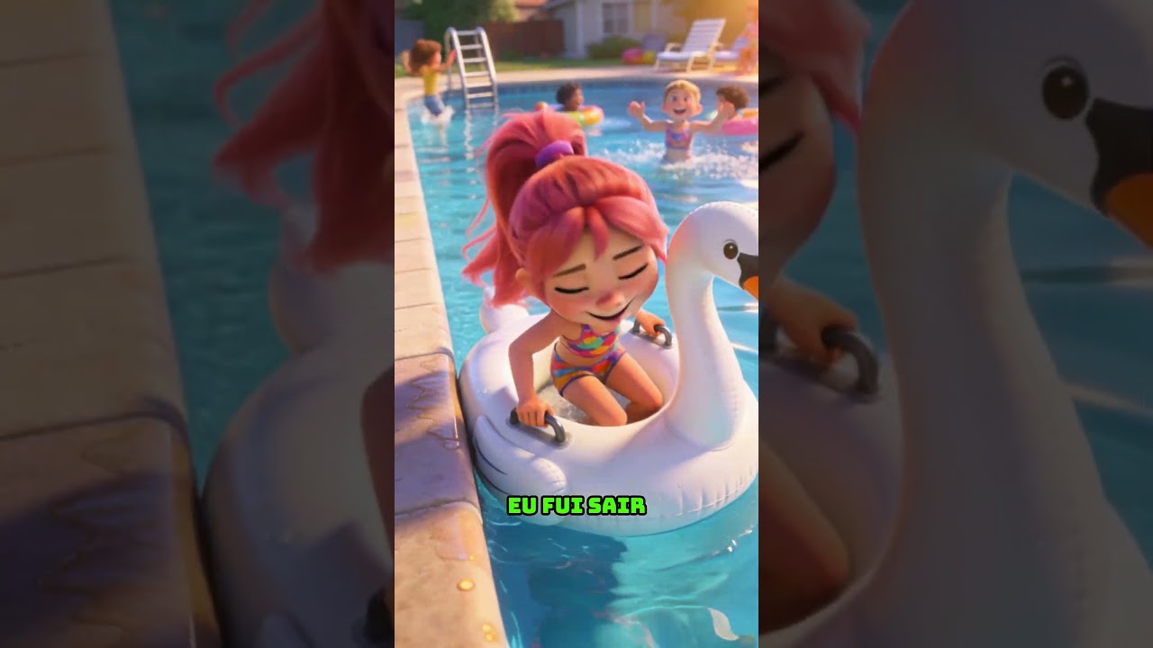 A Mira quase afogou a Rumi! 😱