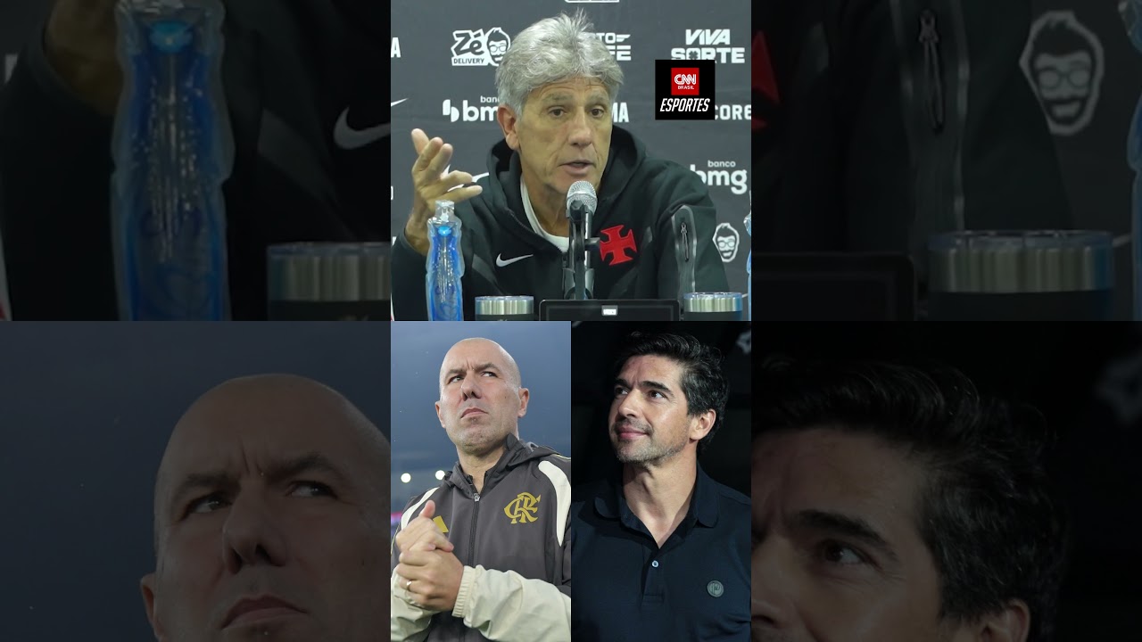 "Flamengo e Palmeiras decidirão o título do leirão", crava Renato Gaúcho | CNN ESPORTES