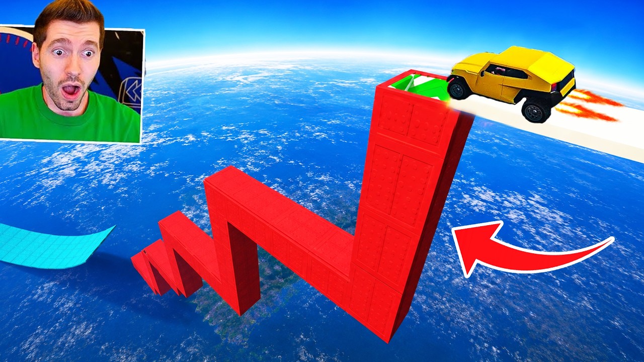 GTA V Online: tunel quadrado! TUNEL GIGANTE no formato de ESCADA!