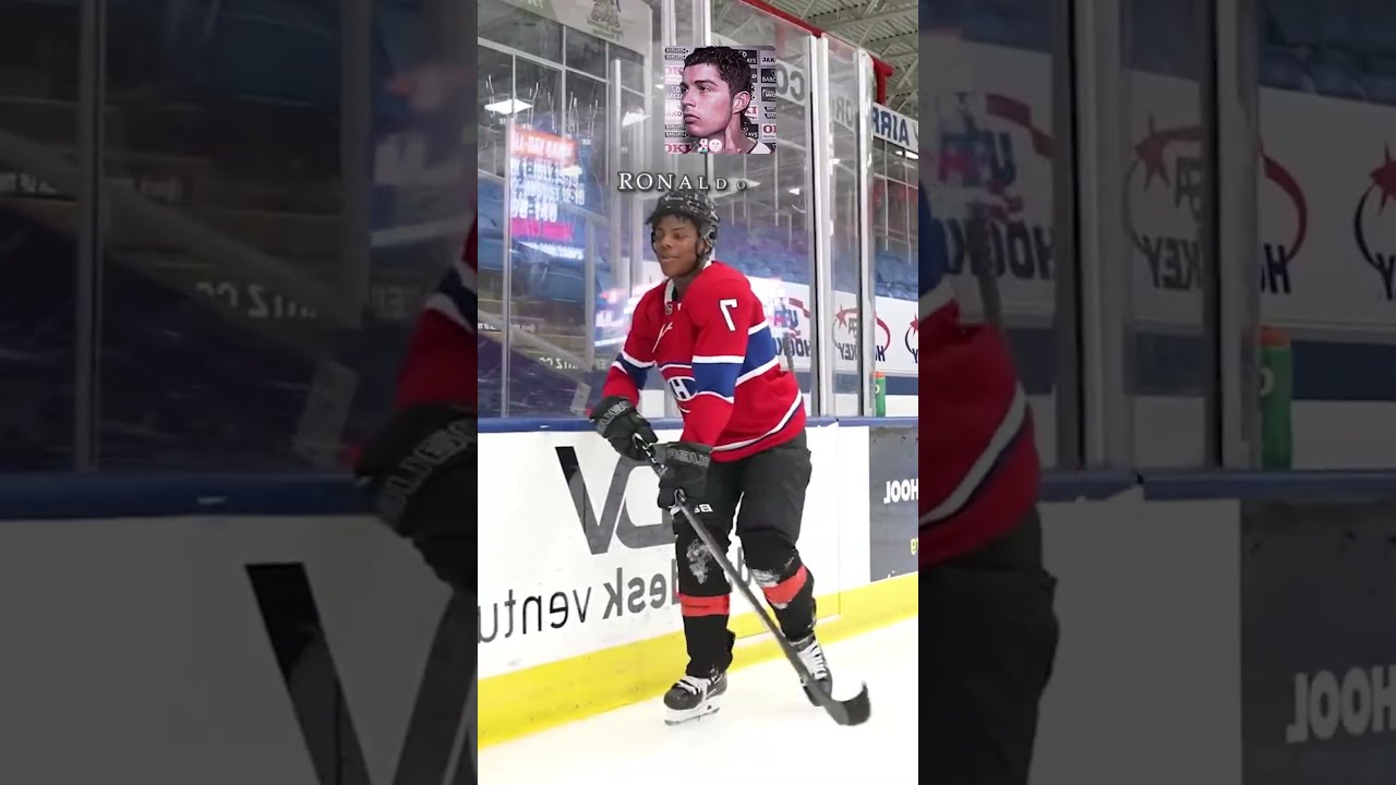 iShowSpeed's hockey day went wrong #ishowspeed #hockey #shorts