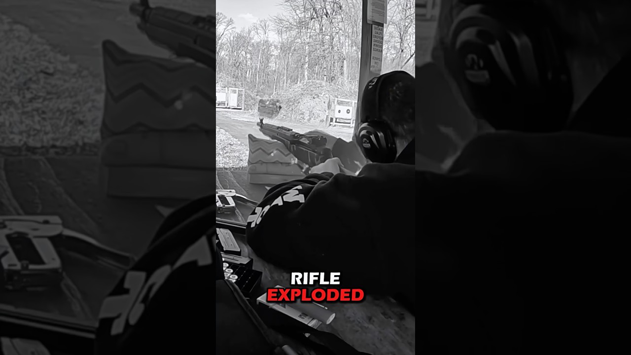 Brand New Rifle Exploded on the First Range Day