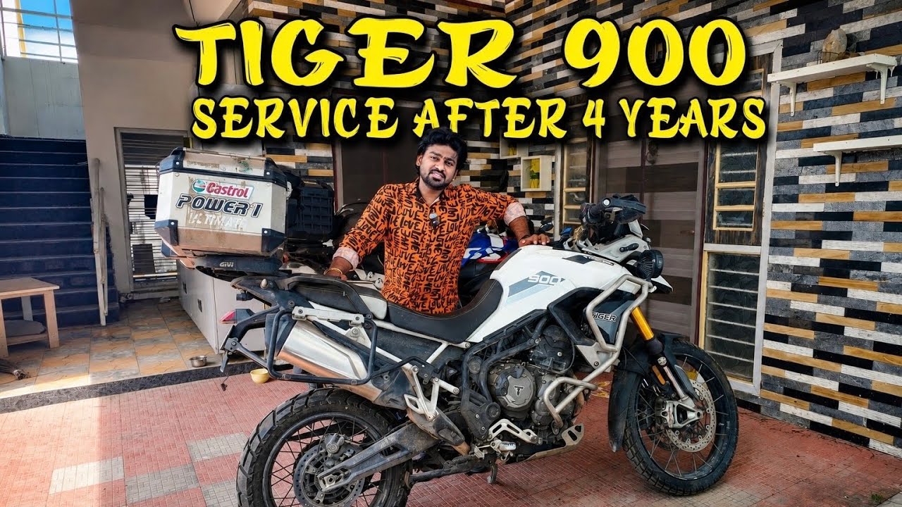 SERVICE AFTER 100,000+ KMS ON A TIGER 900 RALLY PRO