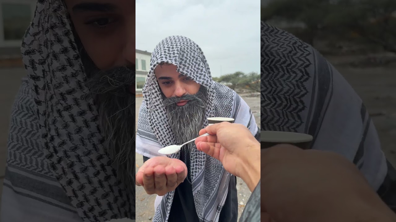 شراب شاي وقول باي 🤣😂